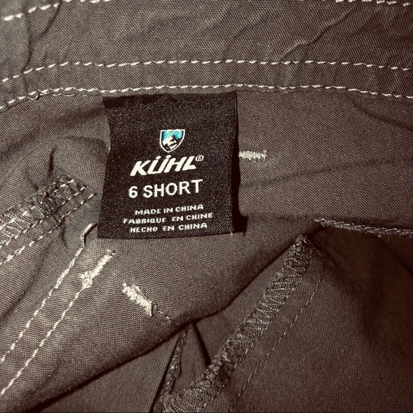 Women Kuhl Splash gray roll up pants 6 short - Picture 4 of 4